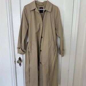 GAP Oversized Mac Khaki Tan Trench Coat